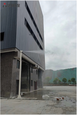 智能喷雾桩与智能控制柜系统 双轮驱动赋能厂区及道路扬尘治理全新突破